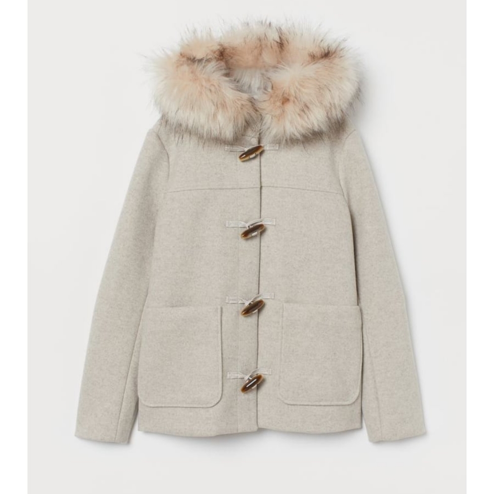 Never worn before soft toggle coat